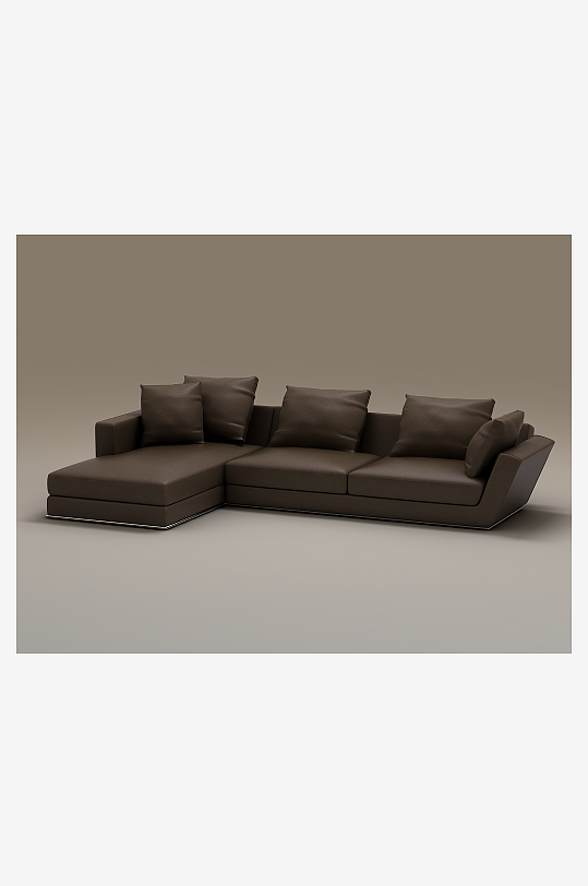 沙发家具设计3D模型-众图网