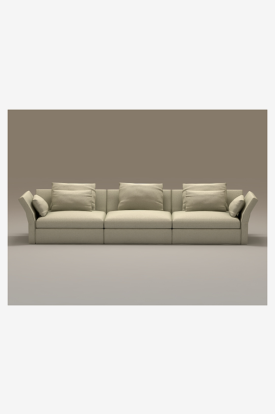 沙发家具设计3D模型-众图网