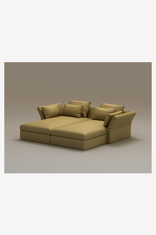 沙发家具设计3D模型-众图网