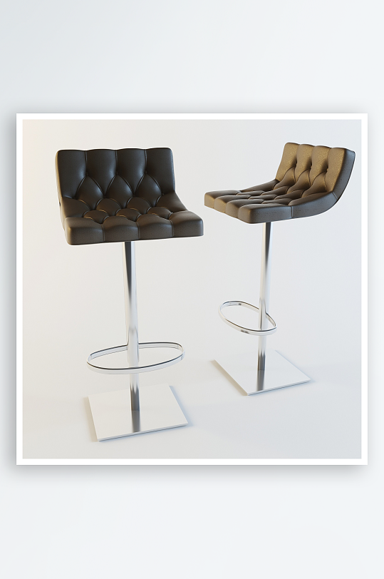 椅子家具设计3D模型-众图网