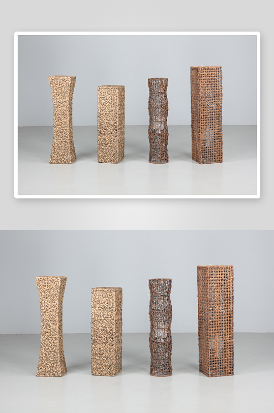 藤瓶子家具设计3D模型-众图网