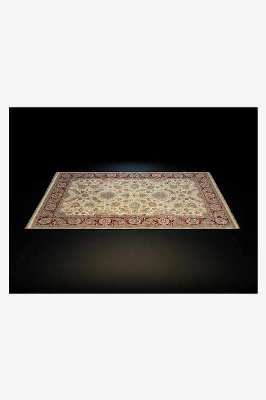 地毯家具设计3D模型-众图网