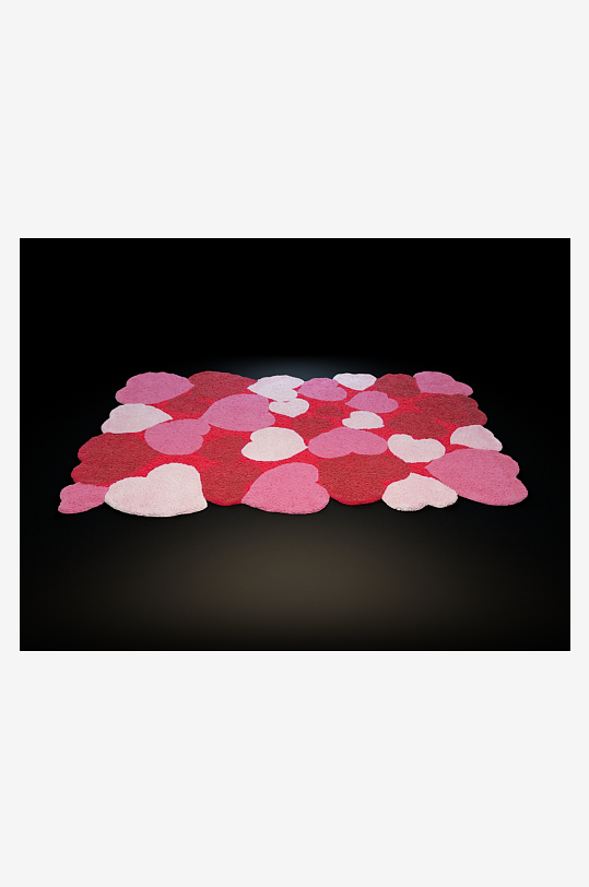地毯家具设计3D模型-众图网