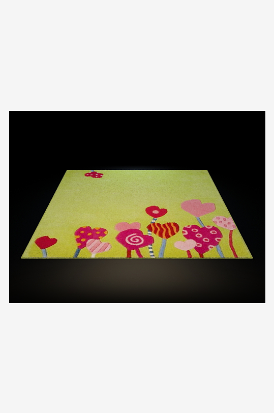 地毯家具设计3D模型-众图网