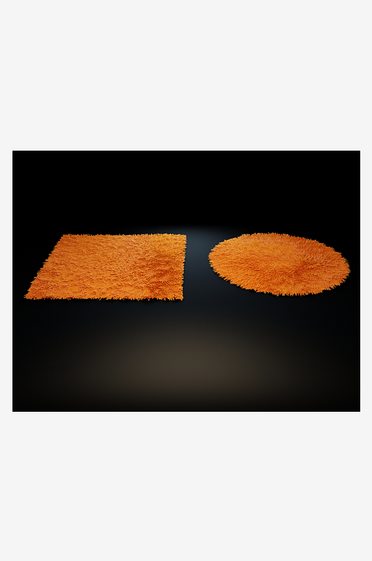 地毯家具设计3D模型-众图网