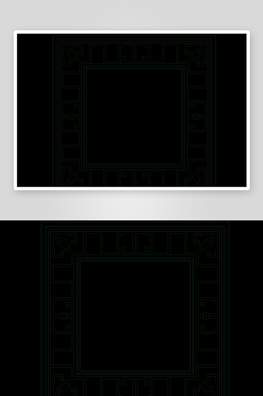 窗帘建筑设计cad图纸-众图网