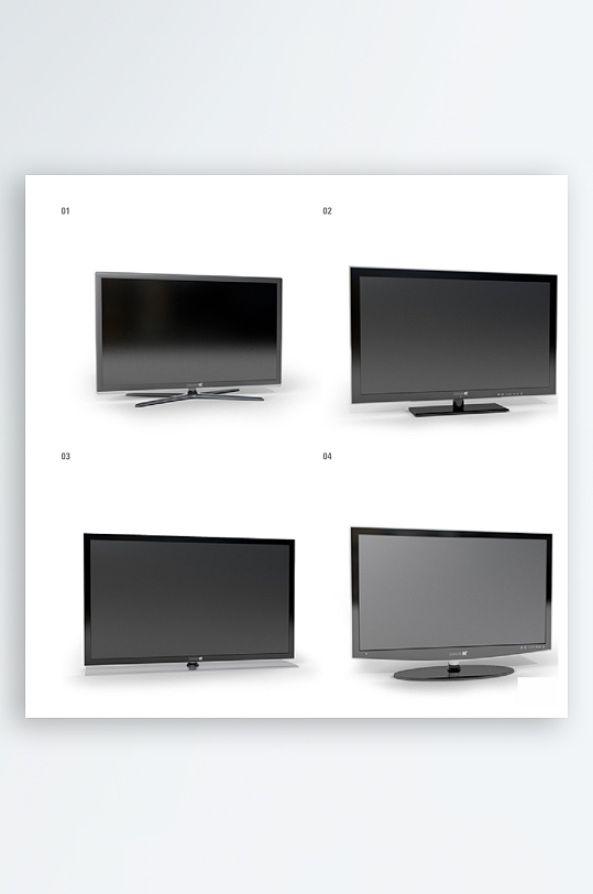 立体家具家居3D模型-众图网