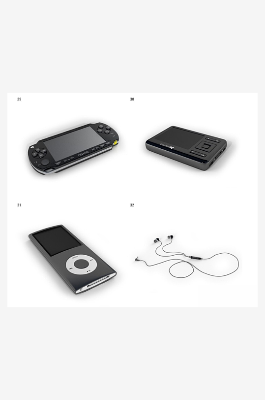 立体家具家居3D模型-众图网