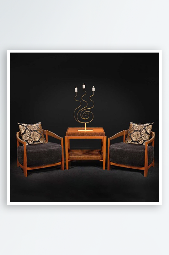 立体家具家居3D模型-众图网