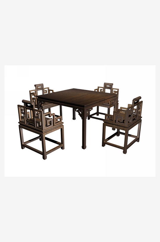 立体家具家居3D模型-众图网