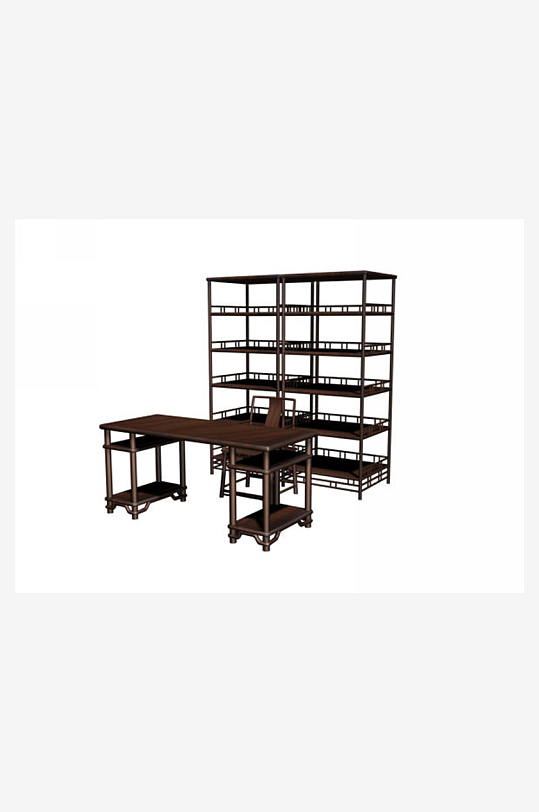 立体家具家居3D模型-众图网