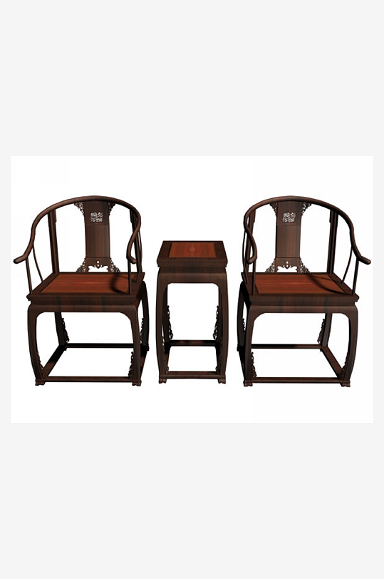 立体家具家居3D模型-众图网