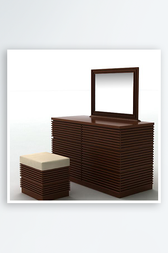 立体家具家居3D模型-众图网