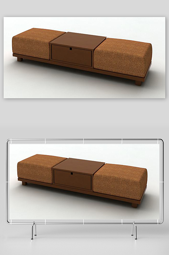 立体家具家居3D模型-众图网