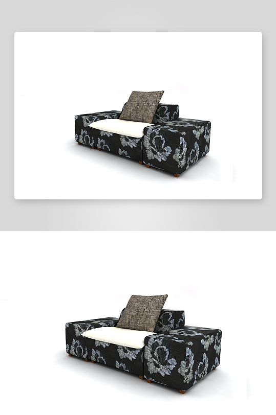 立体家具家居3D模型-众图网