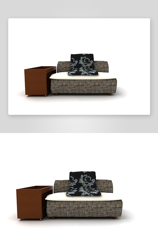 立体家具家居3D模型-众图网