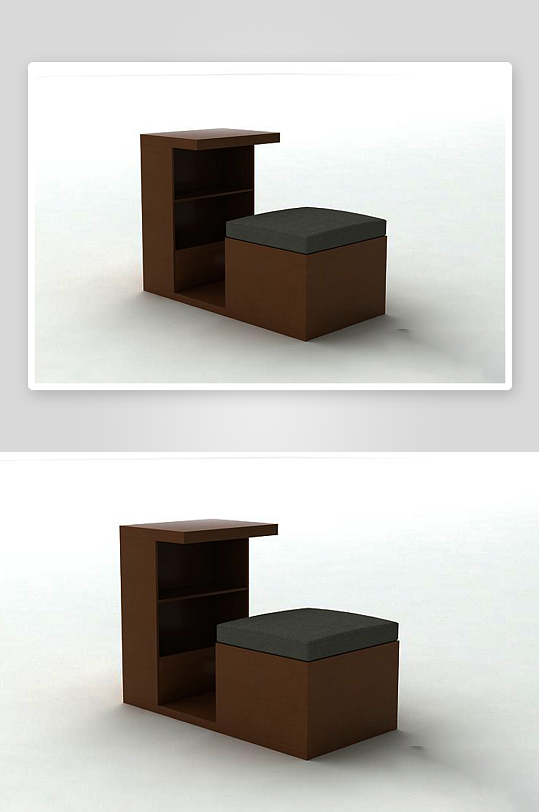 立体家具家居3D模型-众图网