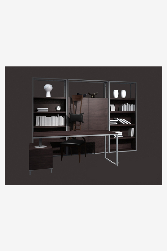 立体家具家居3D模型-众图网