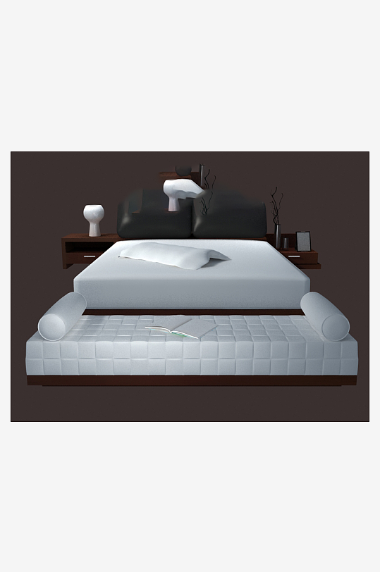 立体家具家居3D模型-众图网