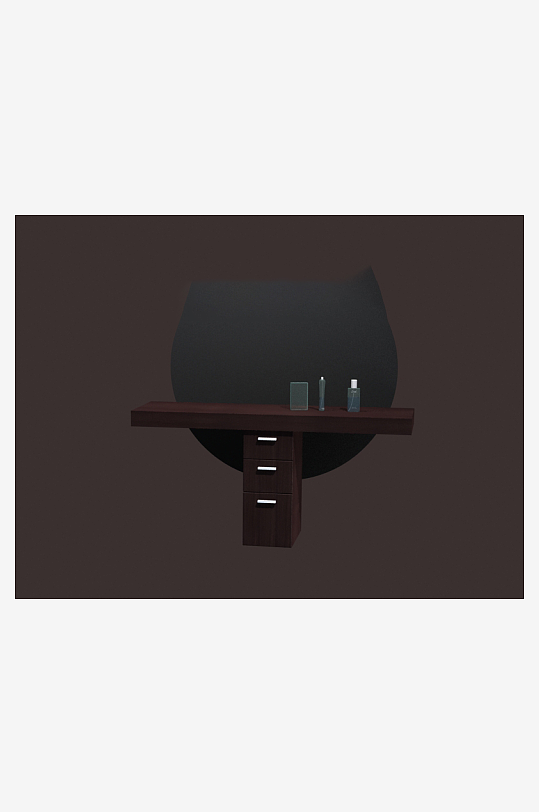 立体家具家居3D模型-众图网