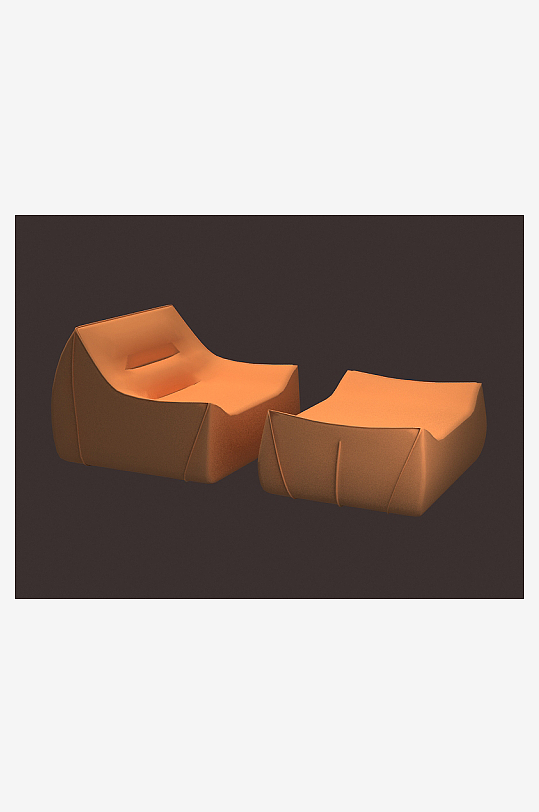 立体家具家居3D模型-众图网