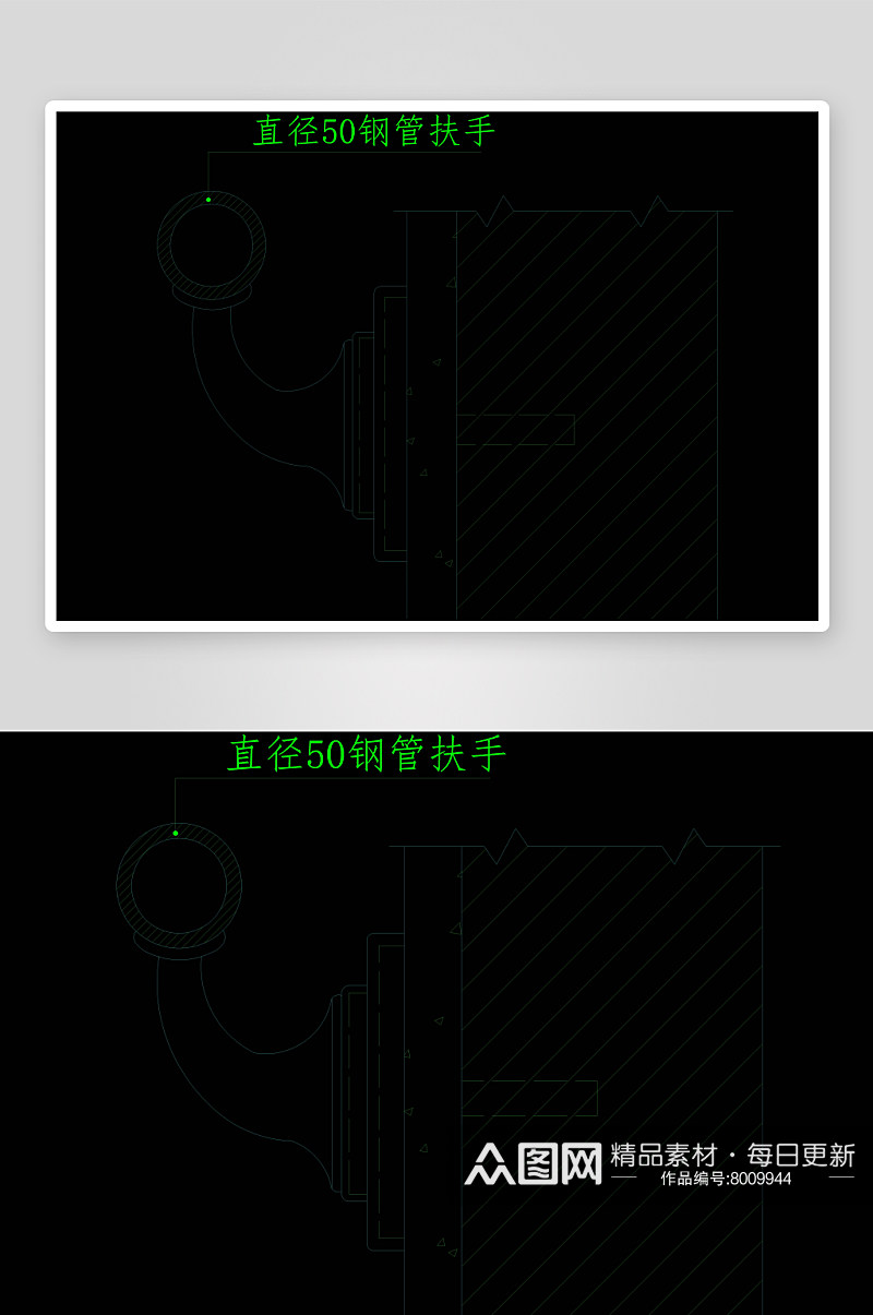 装修楼梯cad设计图纸素材