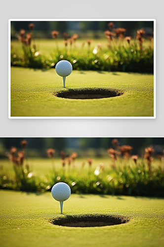 数字艺术高尔夫运动图片