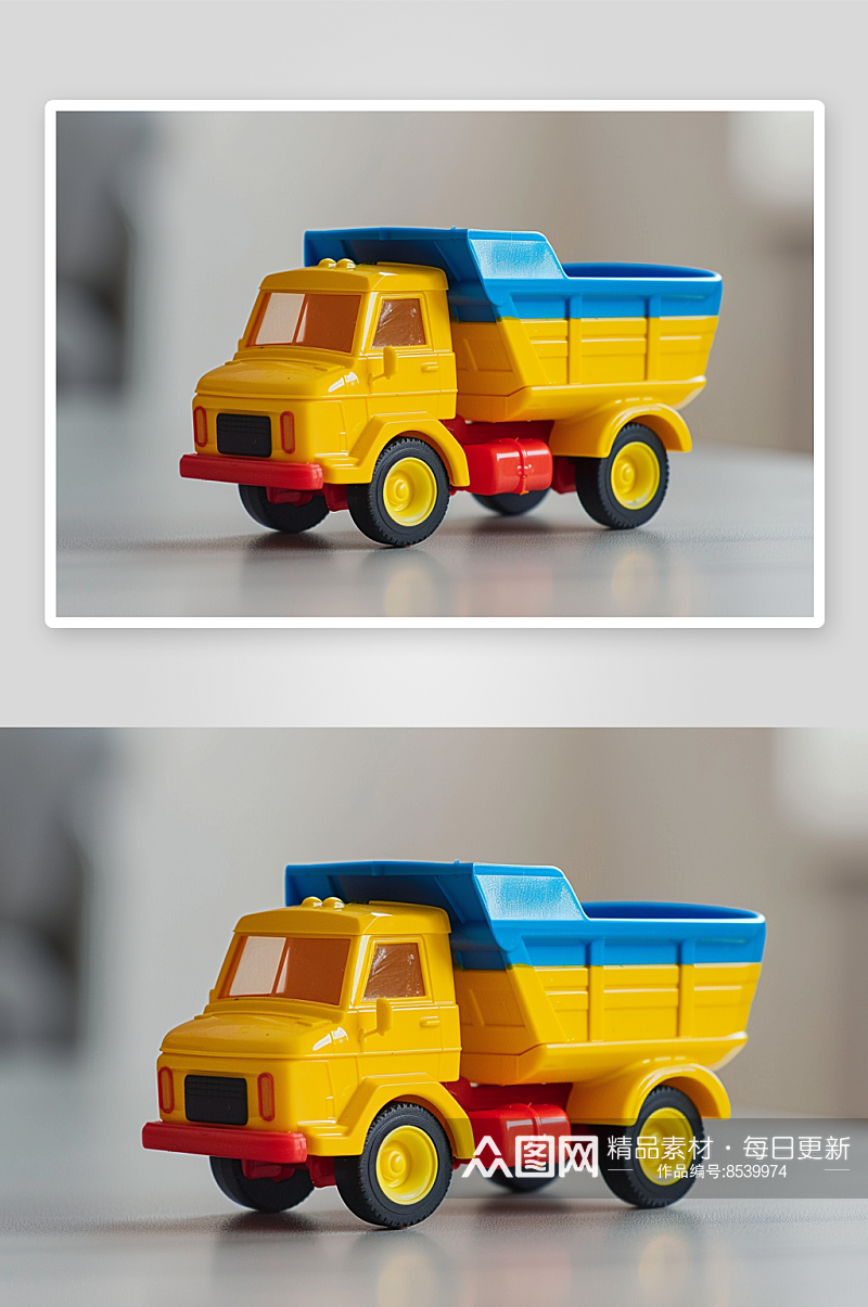 数字艺术儿童玩具车素材