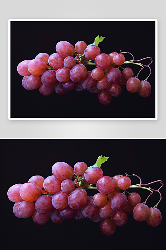 数字艺术葡萄水果