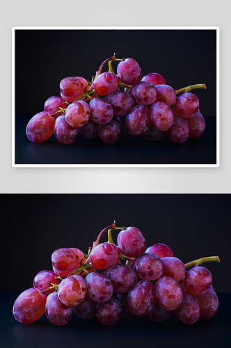 数字艺术葡萄水果