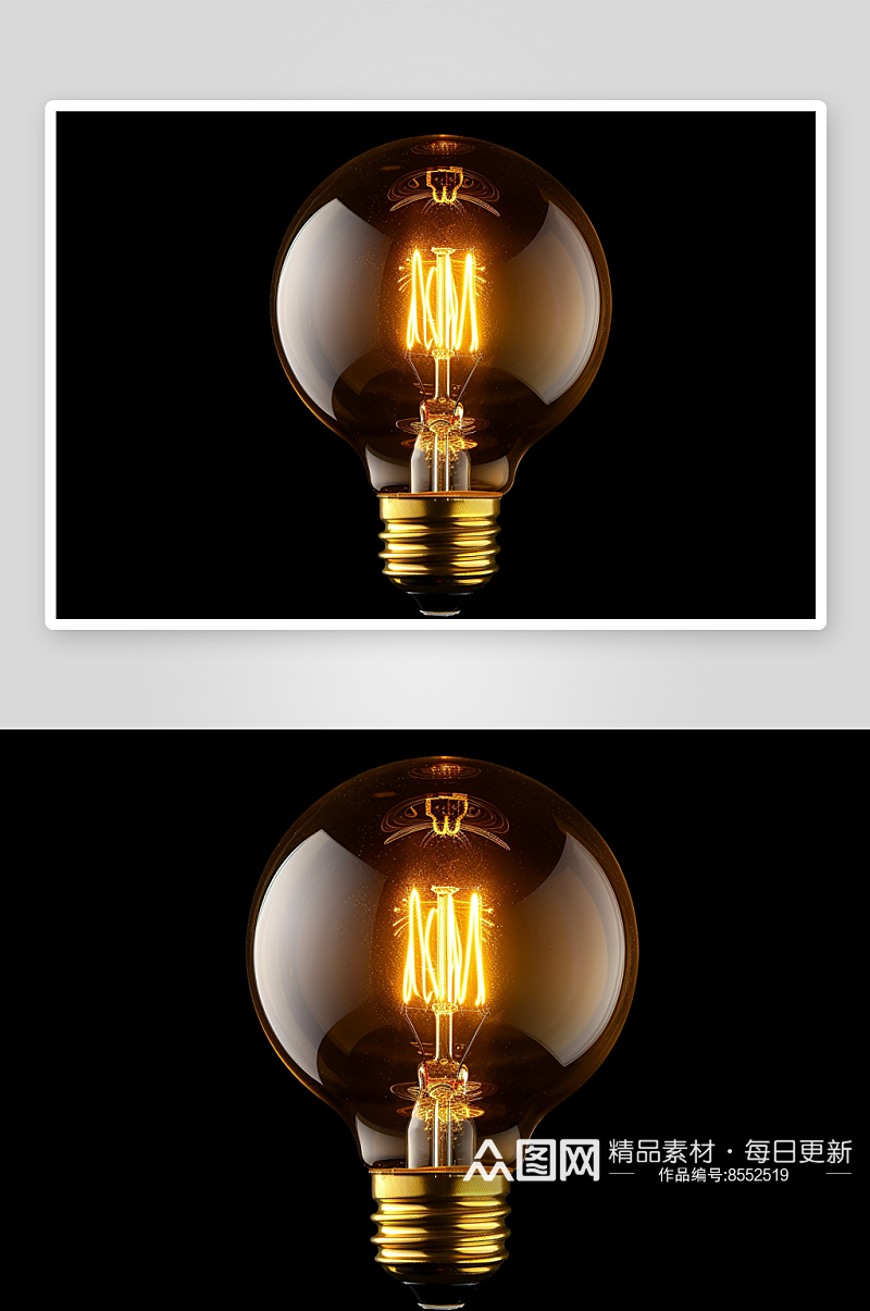 数字艺术灯泡灯具图片素材