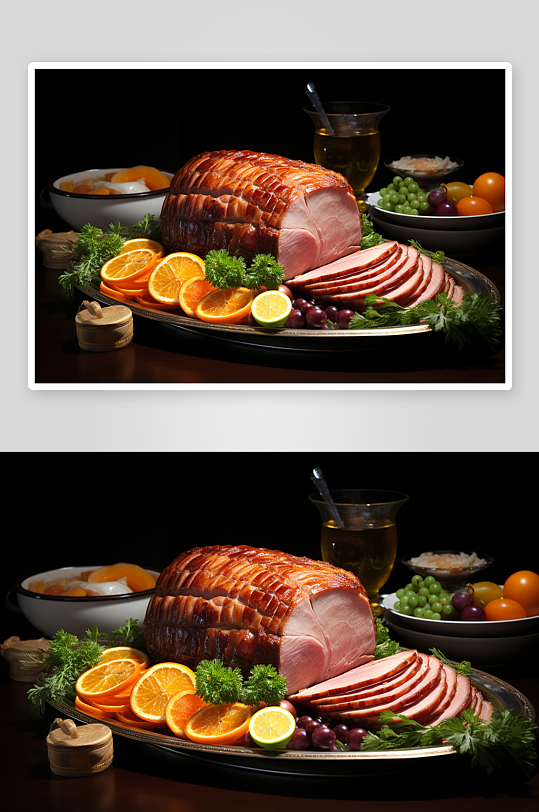 数字艺术美味肉类图片