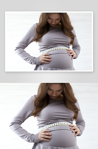 数字艺术孕妇腰围图片