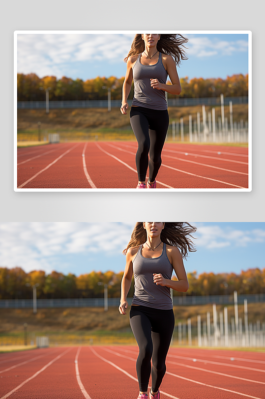 数字艺术跑步运动图片