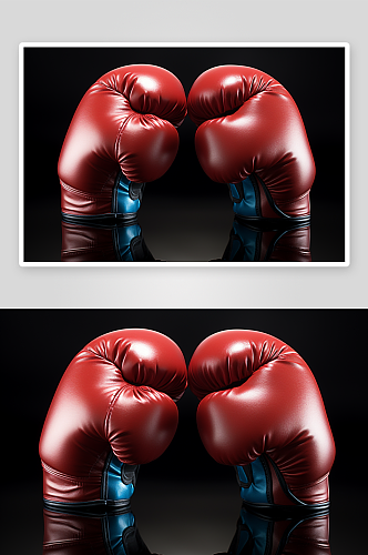 数字艺术拳击手套图片