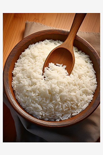 美味新鲜的大米美食