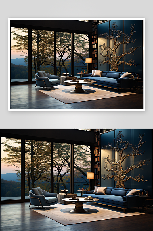 中国风精美的客厅装修