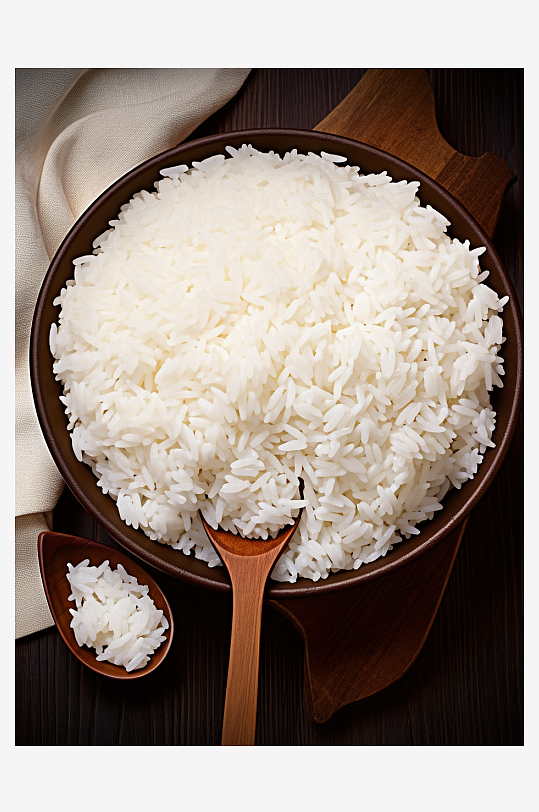 美味的大米粮食背景