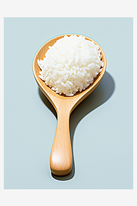 美味的大米粮食背景