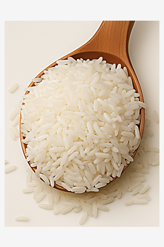 美味的大米粮食背景