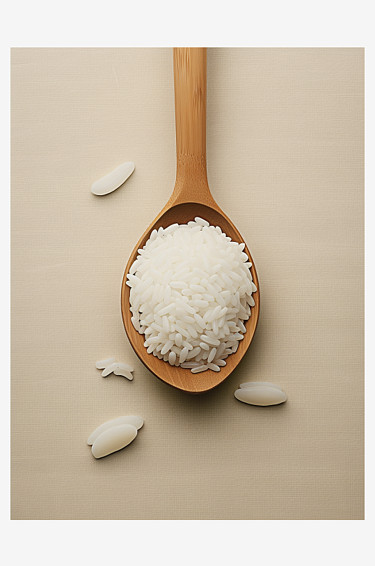 美味的大米粮食背景