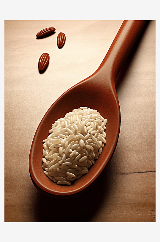 美味的大米粮食背景