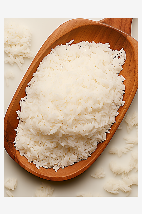 美味的大米粮食背景