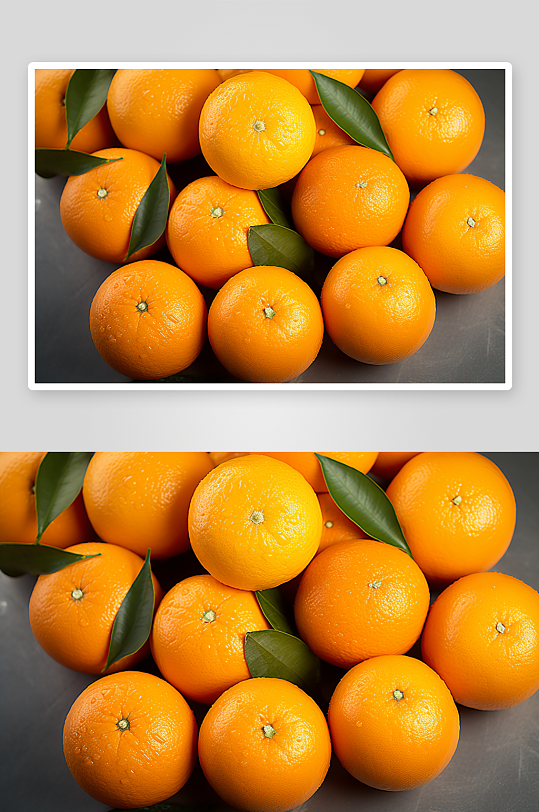 新鲜美味的橙子水果背景