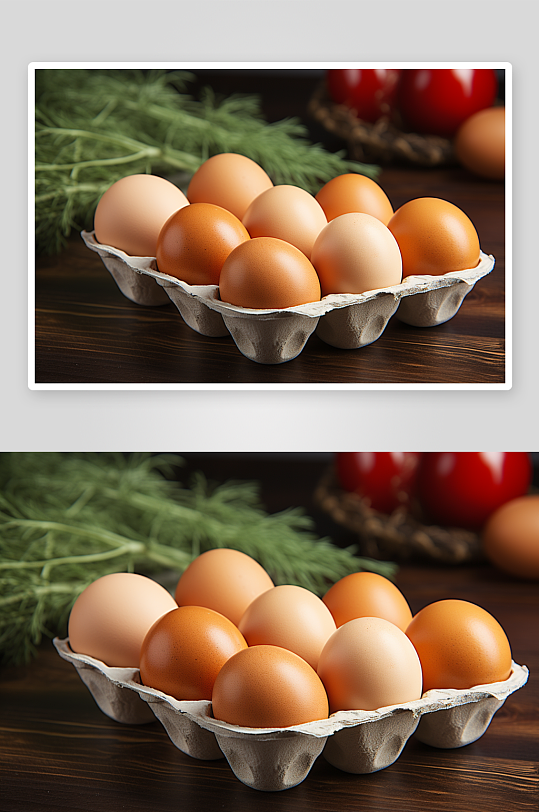 家养鸡的土鸡蛋元素