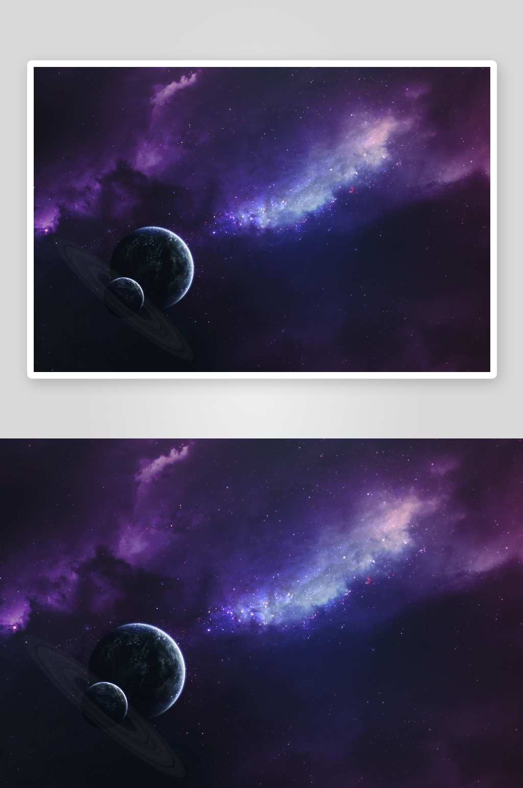 高清梦幻星空夜空图片素材