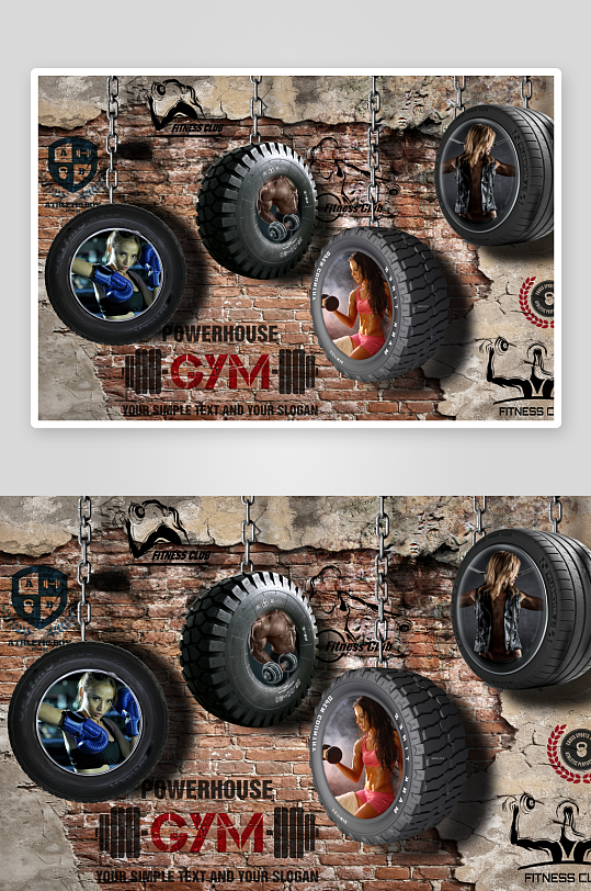 高清工装汽车装饰画-众图网