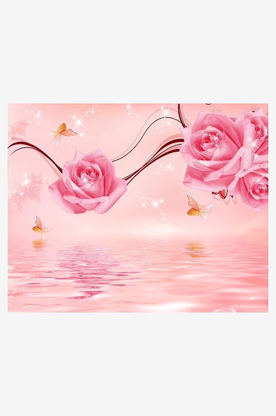 高清大气中式室内装饰画