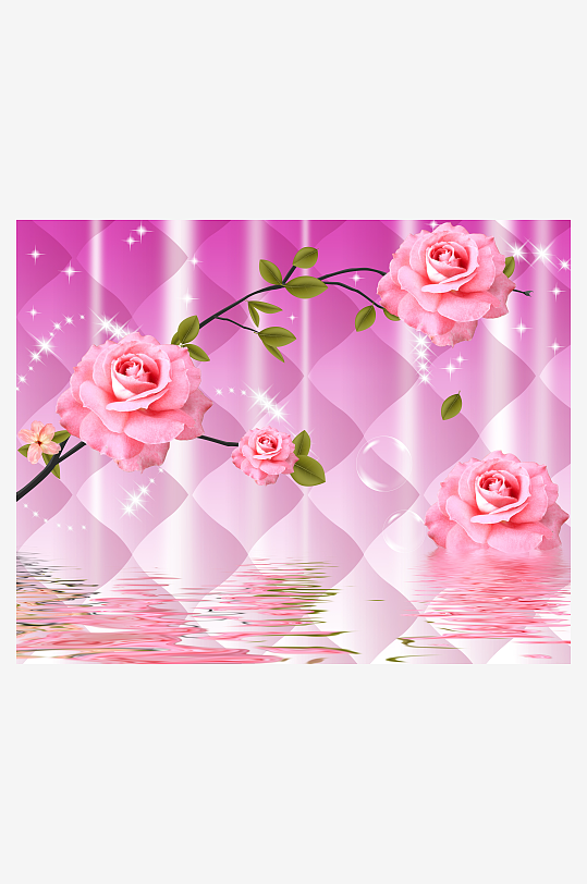 高清大气中式室内装饰画