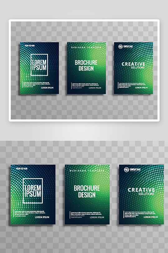 矢量时尚画册封面-众图网